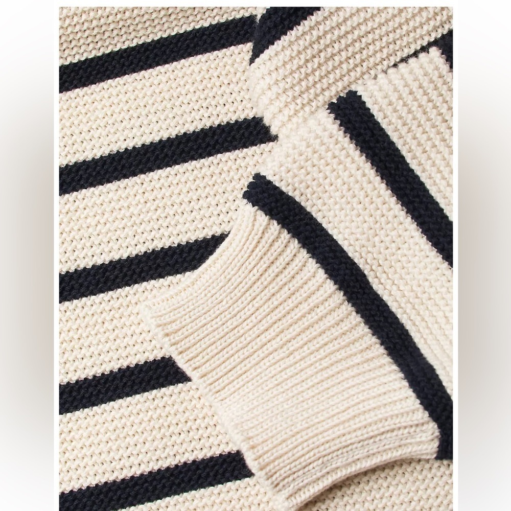 Weekend MaxMara Caserta Marinière Sweater size M - Picture 6 of 10